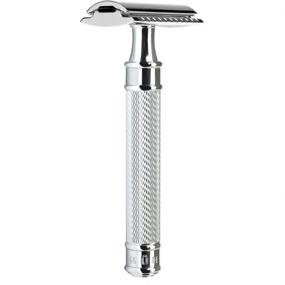 img 4 attached to MÜHLE Grande R89 Double Edge Safety Razor: The Ultimate Barbershop-Quality Razor for a Close, Smooth Shave Every Day!