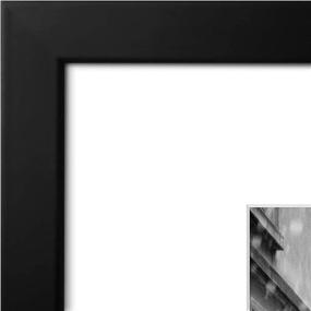 img 3 attached to 🖼️ Americanflat 9x12 Picture Frame in Black: Shatter Resistant Glass, 2-Pack Display for 6x8 and 9x12 Photos in Vertical and Horizontal Formats