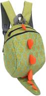 🦖 zhuannian toddlers dinosaur backpack: safe & stylish backpacks for kids logo