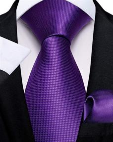 img 3 attached to 👔 Stylish DiBanGu Men's Accessories: Necktie, Handkerchief, Pocket Cufflink - Ideal for Ties, Cummerbunds & Pocket Squares