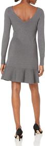 img 3 attached to 👗 Women's Long Sleeve Ruffle Skirt Sweater Dress by Amazon Brand Lark & Ro