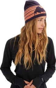 img 1 attached to Stay Stylish and Warm with Burton's Billboard Reversible Beanie for Men