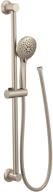 🚿 moen 3558epbn showering acc - core eco-performance 5-function handheld shower: ultimate convenience & style in brushed nickel logo