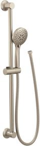 img 3 attached to 🚿 Moen 3558EPBN Showering Acc - Core Eco-Performance 5-Function Handheld Shower: Ultimate Convenience & Style in Brushed Nickel