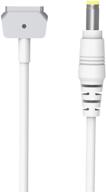 💻 macbook pro & macbook air replacement charger cable – 85w/60w/45w magnetic 2 t-tip cord cable, power bank 5.5x2.5mm male connector cable – for macbook pro 13-inch & 15-inch, macbook air 11-inch & 13-inch logo