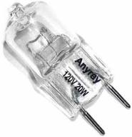 💡 12 pack anyray a1700y 20watt halogen bulbs logo