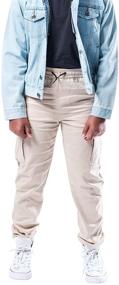 img 4 attached to Stylish Mens Khaki Boys' Clothing by BROOKLYN ATHLETICS XFY8382A: Shop Now for Trendy Fashion