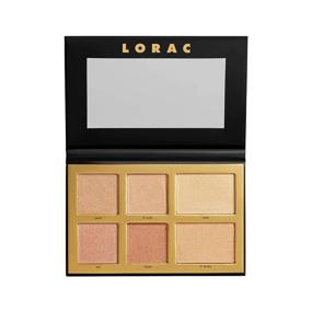 img 4 attached to 🌟 LORAC LUX Diamond Golden Hour Palette - Multicolor 0.76 oz (1810246)