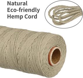 img 2 attached to 🌿 100 Eco-friendly Hemp Bracelets for Sustainable Decoration