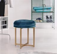 💎 sapphire blue hillsdale furniture vanity stool - enhanced seo logo