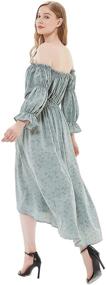 img 1 attached to 👗 Anna Kaci Renaissance Peasant Women's Shoulder Dress and Clothing