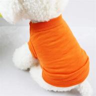 🐶 petsimto full cotton dog shirts, cotton dog clothes in solid colors - sweaters, costumes, t-shirts for small, medium, large pets and cats. comfortable, soft, and breathable. логотип