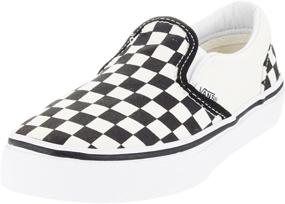 img 4 attached to Vans Classic Slip Little Black Men's Shoes for Fashion Sneakers