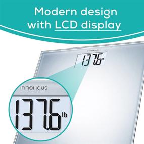 img 1 attached to 📏 innohaus AGS200: Precision Glass Body Scale for Accurate Body Weight Measurements