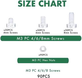 img 2 attached to Clear Acrylic Plastic Phillips Screwdriver Set by Pzsmocn