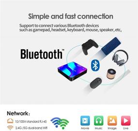 img 1 attached to X10 Android 10.0 TV Box RK3318 Quad Core 2GB RAM 16GB ROM: Bluetooth 4.0, USB 3.0, LAN, WiFi 2.4GHz/5GHz - Ultimate Streaming Experience!