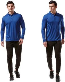 img 1 attached to 👕 Classic Sleeve Quick Shirts for Men by JUTONHDL - Enhancing Men's Clothing SEO