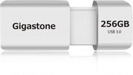 💾 флеш-накопитель gigastone z60 256 гб usb 3.1: ультра-высокоскоростной флеш-накопитель с каплессом и ретрактированным дизайном - 120/60 мб/с r/w, совместимый с интерфейсом usb 2.0/3.0. логотип