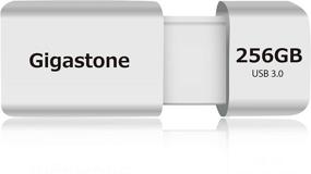 img 4 attached to 💾 Флеш-накопитель Gigastone Z60 256 ГБ USB 3.1: Ультра-высокоскоростной флеш-накопитель с каплессом и ретрактированным дизайном - 120/60 МБ/с R/W, совместимый с интерфейсом USB 2.0/3.0.