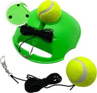 🎾 taktzeit self tennis trainer rebound gear for tennis training with 2 string balls logo