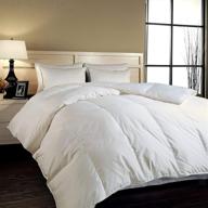 🛏️ naples 700 thread count cotton down alternative comforter - twin by blue ridge home fashions logo