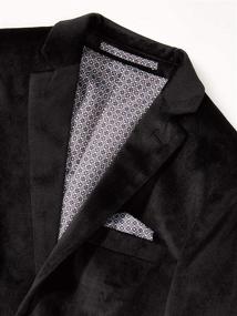 img 2 attached to Isaac Mizrahi Velvet Blazer Black Boys' Clothing : Suits & Sport Coats