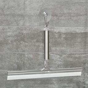 img 3 attached to InterDesign Bathroom Squeegee Suction Storage Household Supplies