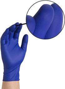 img 1 attached to 🧤 Large Single Use Nitrile Protective Gloves: Optimal Hand Protection in Various Applications