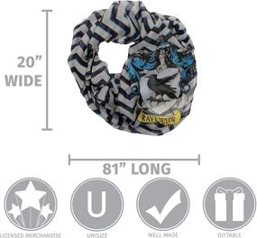 img 1 attached to 🧣 Hufflepuff Infinity Scarf for Women - Stylish Scarves & Wraps Accessories