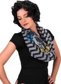 img 2 attached to 🧣 Hufflepuff Infinity Scarf for Women - Stylish Scarves & Wraps Accessories