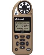 accurate weather tracking with kestrel 5500 weather meter: with link and vane mount logo