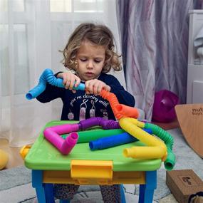 img 2 attached to Sensory Stimulation Tubes: Discover the NUTTY TOYS Tube Sensory Pack