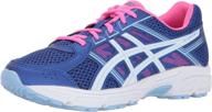 👟 asics kids' gel-contend 4 gs running shoe: comfortable and supportive footwear for active kids logo