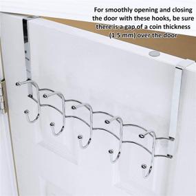 img 3 attached to Maximize Space and Declutter 🧲 with Galashield Hooks: Stainless Organizer Hanger!