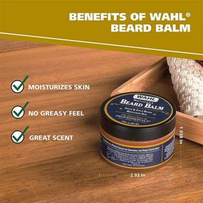 img 3 attached to 🧔 Wahl 805602A Essential Manuka & Meadowfoam Seed Beard Balm: Enhancing Shine, Style, and Polish