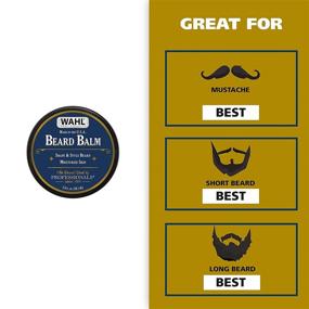 img 1 attached to 🧔 Wahl 805602A Essential Manuka & Meadowfoam Seed Beard Balm: Enhancing Shine, Style, and Polish