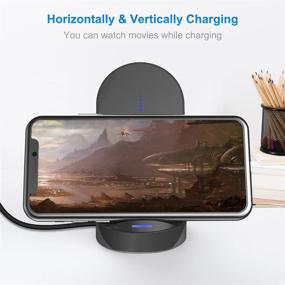 img 1 attached to Convenience and Efficiency with our 3-in-1 Wireless Charging Station for Apple Watch, AirPods Pro/2, and iPhone 12/12 Pro/12 Pro Max/11/X/XS/XR/8 Plus