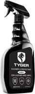 🧼 tyger tonneau cover cleaner & protectant 2-in-1 spray: leather and vinyl surface care, 22 fl. oz. made in usa logo