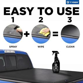 img 3 attached to 🧼 Tyger Tonneau Cover Cleaner & Protectant 2-in-1 Spray: Leather and Vinyl Surface Care, 22 Fl. oz. Made in USA