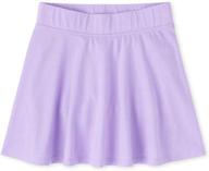 👚 the children's place girls' mix and match skort: adorable style and versatility for your little fashionista! logo