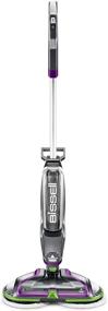 img 4 attached to Bissell SpinWave Cordless PET Hard Floor Spin Mop for Efficient Cleaning, Model 23157