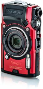 img 3 attached to Discover the OLYMPUS Tough TG-6 Waterproof Camera in Captivating Red