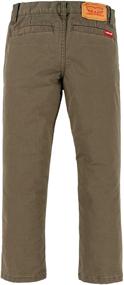 img 1 attached to Levis Chino Pants Olive 👖 Night: Stylish Boys' Clothing for Every Occasion