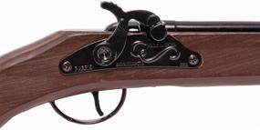 img 2 attached to 💥 PARRIS CLASSIC QUALITY TOYS: 1936 Kentucky Pistol Replica - Wood and Steel Construction, Fires Single Shot Pull Off Caps