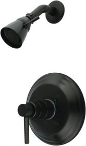 img 2 attached to Kingston Brass KB2635DLSO Concord Shower Only: Elegant Oil Rubbed Bronze Design for Luxurious Bathrooms