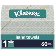 🧻 kleenex hand towels - disposable paper towels, 60 towels per box logo