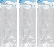 🎉 wilton clear party bags, 4x9.5-inch, 50-pack (3 pack) - optimize your search! logo