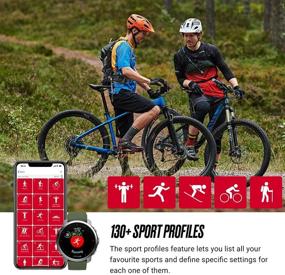 img 1 attached to Polar Grit X: The Ultimate Multisport GPS Smart Watch for Adventurers - Unparalleled Battery Life, Heart Rate Monitoring, Military-Grade Durability, Sleep and Recovery Tracking, and Navigation for Trail Running and Mountain Biking.