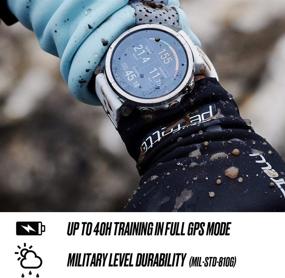 img 3 attached to Polar Grit X: The Ultimate Multisport GPS Smart Watch for Adventurers - Unparalleled Battery Life, Heart Rate Monitoring, Military-Grade Durability, Sleep and Recovery Tracking, and Navigation for Trail Running and Mountain Biking.