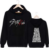 chairay changbin hyunjin sweatshirt: trendy boys' fashion hoodies & sweatshirts logo